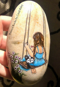 Cindi Riley Rock Painting Artist Interview