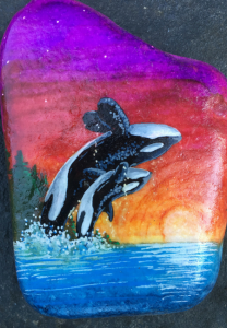 Jaclyn Schaer Rock Painting Artist